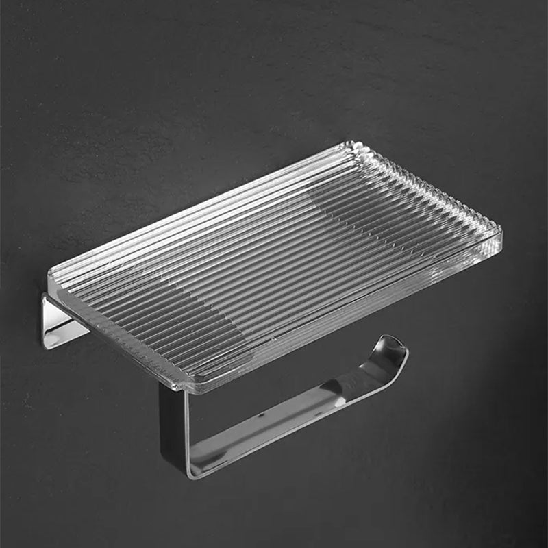 Modern Bathroom Accessory As Individual Or As a Set in Plastic and Metal