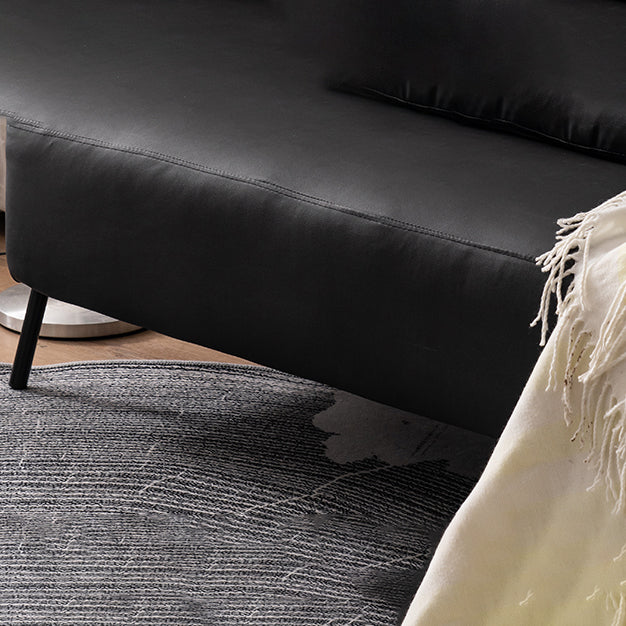 Metal Stationary Loveseat Cushions Back Standard Sofa with Pillows