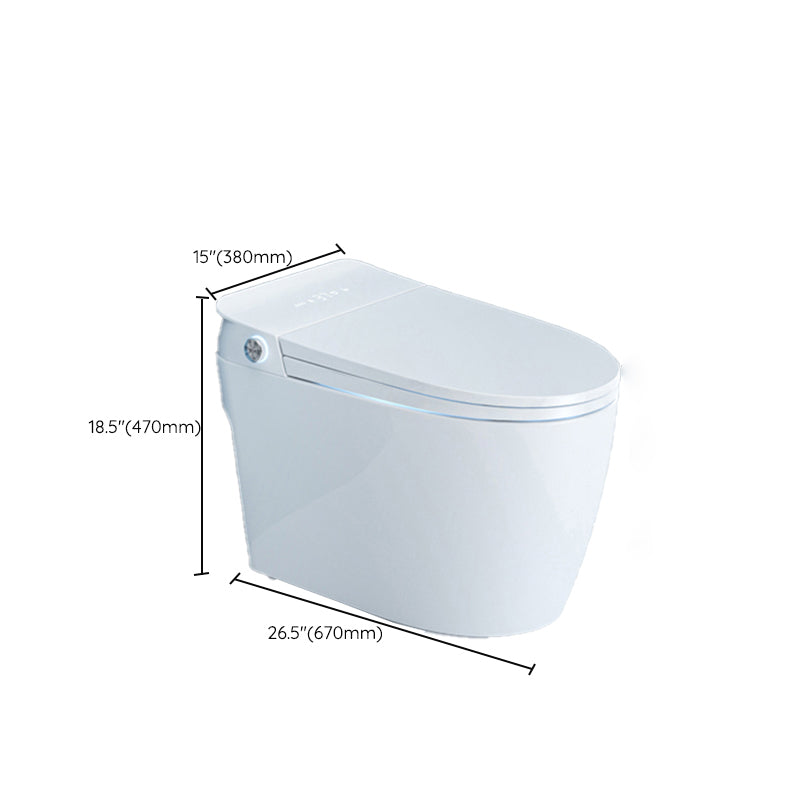 Modern Porcelain Toilet Floor Mounted Toilet Siphon Jet One Piece Toilet