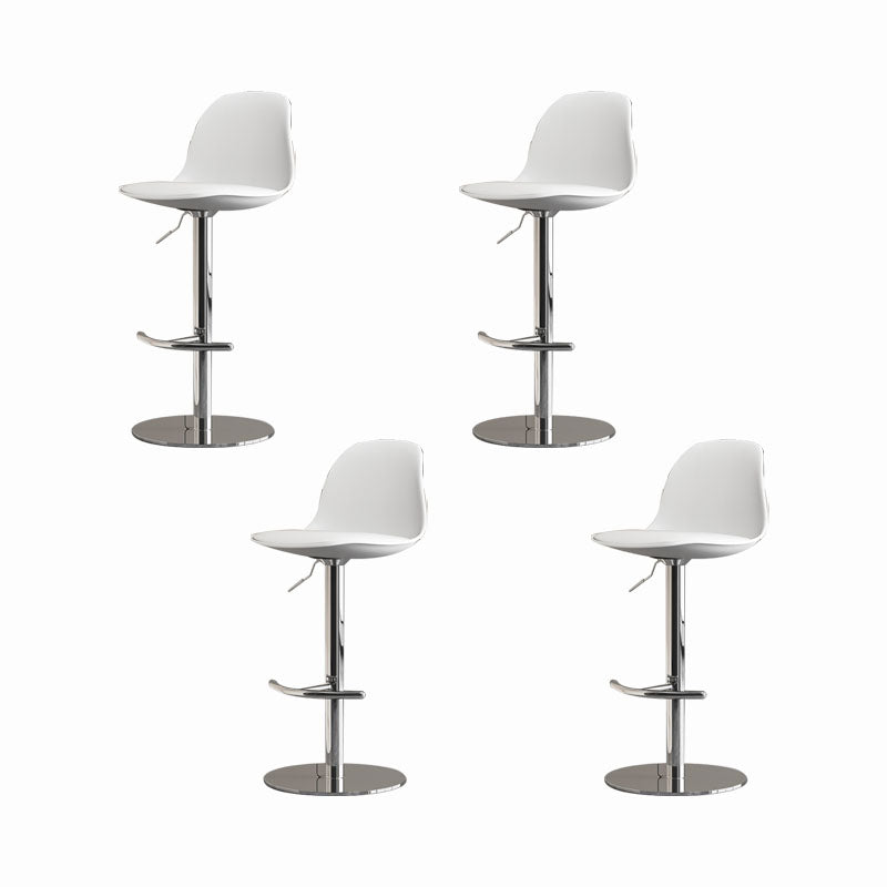 Contemporary Style Metal Bar Stool Footrest Counter Stool for Bristol