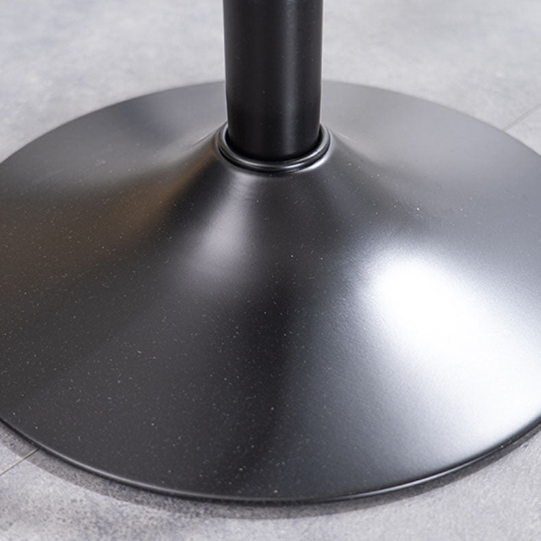 Contemporary Style Metal Bar Stool Footrest Counter Stool for Living Room