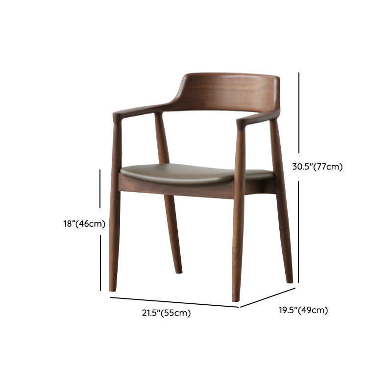 1/5 Pcs Dining Room Set Modern Style Solid Wood Dining Set with Round Table