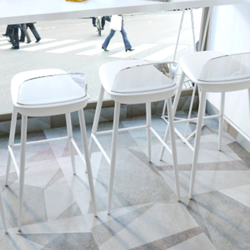 White Wood Top Bar Table for Small Places Contemporary Metal Frame Pub Table