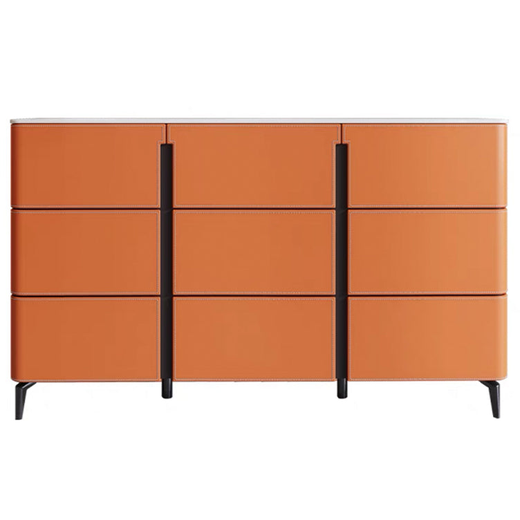 Contemporary Dining Server Kitchen Buffet Server Cabinet with Drawers