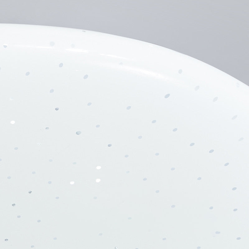 Single Modernism White Flush Mount Lighting Unique LED Ceiling Light for Bedroom