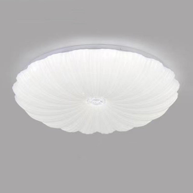 Round LED Ceiling Light Modern Ceiling Mount Light with Acrylic Shade for Kid's Room