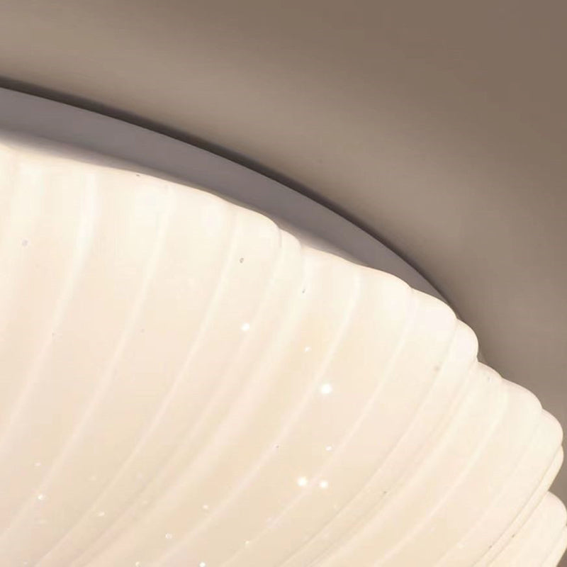 Round LED Ceiling Light Modern Ceiling Mount Light with Acrylic Shade for Kid's Room
