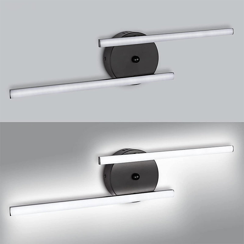 Nordic Style Metal Vanity Light Strip Shape LED Vanity Lamp for Shower Room