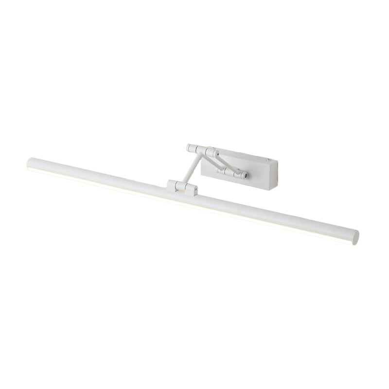 Modern Simple Vanity Light Cylinder Shape Scalable Vanity Lamp for Shower Room
