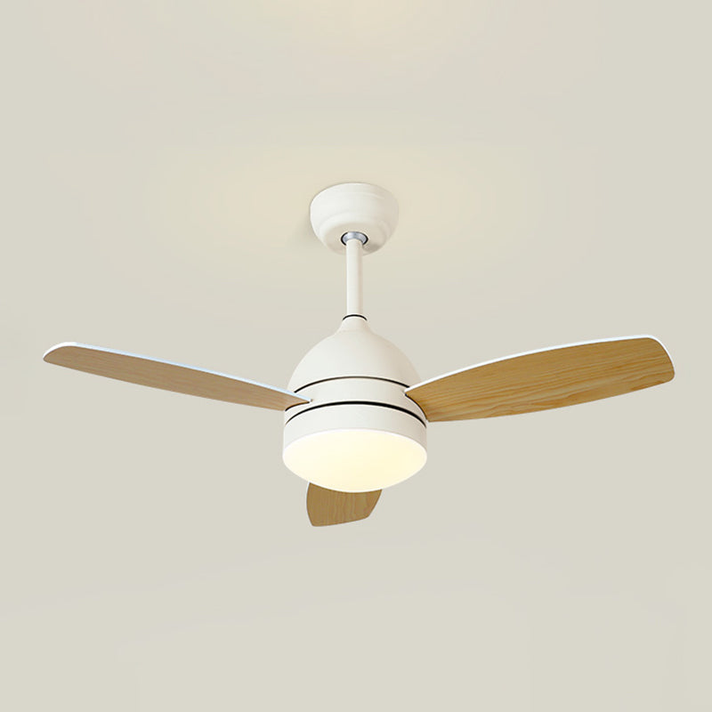 Metal Fan Shape Ceiling Fan Kid Style 1-Light Ceiling Fans Fixtures