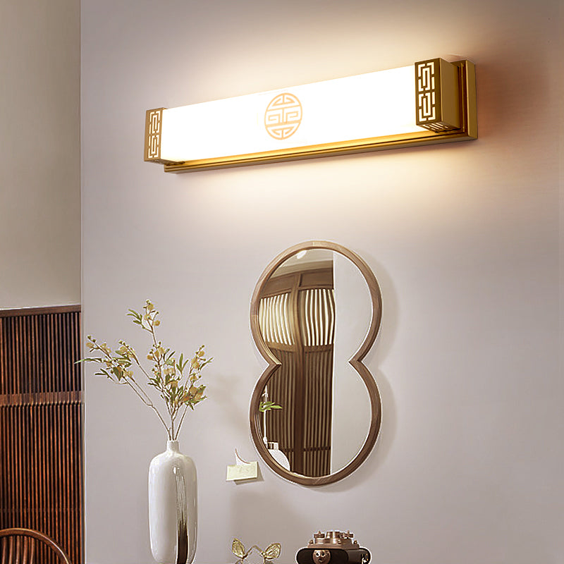 Contemporary Vanity Lighting Metal Wall Light Fixture for Bathroom