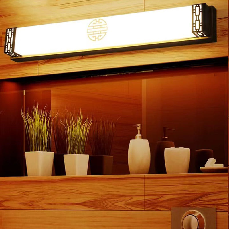 Contemporary Vanity Lighting Metal Wall Light Fixture for Bathroom