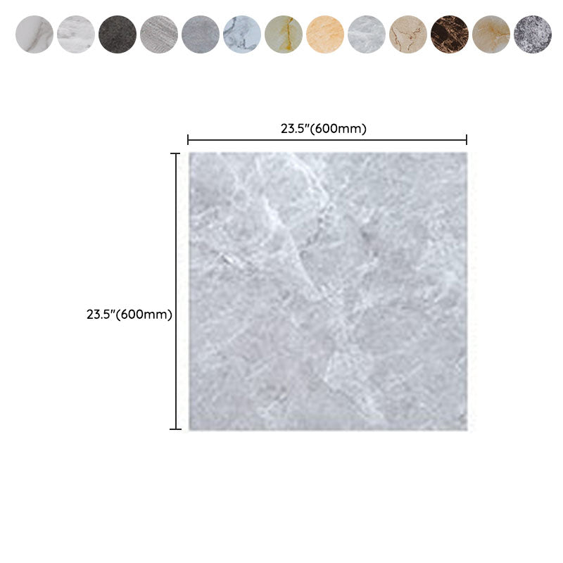 Industry Style PVC Flooring Vinyl Marble Stone Design Peel and Stick Indoor Flooring Matte