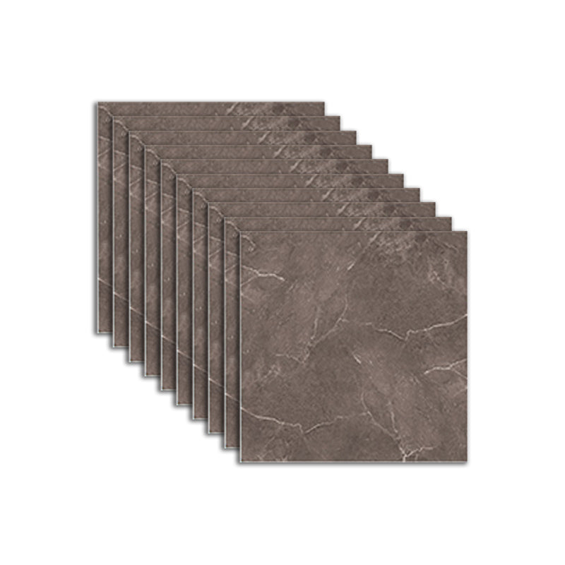 Peel & Stick Vinyl Flooring Smooth Vinyl Flooring with Marble Look