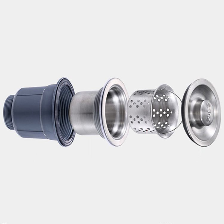 Modern Style Kitchen Sink Stainless Steel Kitchen Double Sink with Soundproofing