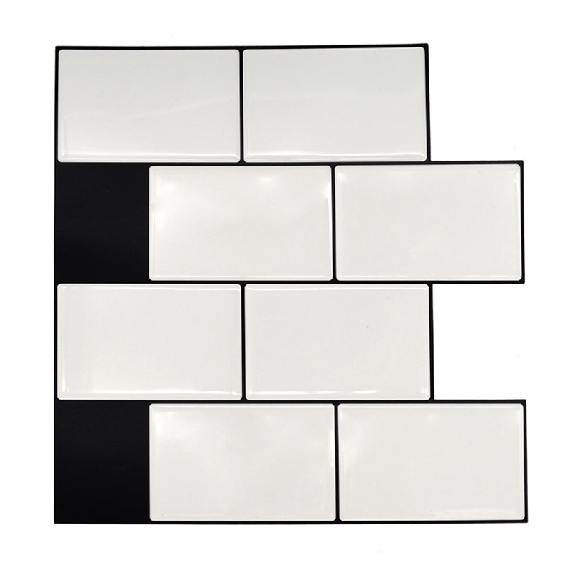 PVC Peel and Stick Tiles Waterproof Peel and Stick Tiles with Square Shape