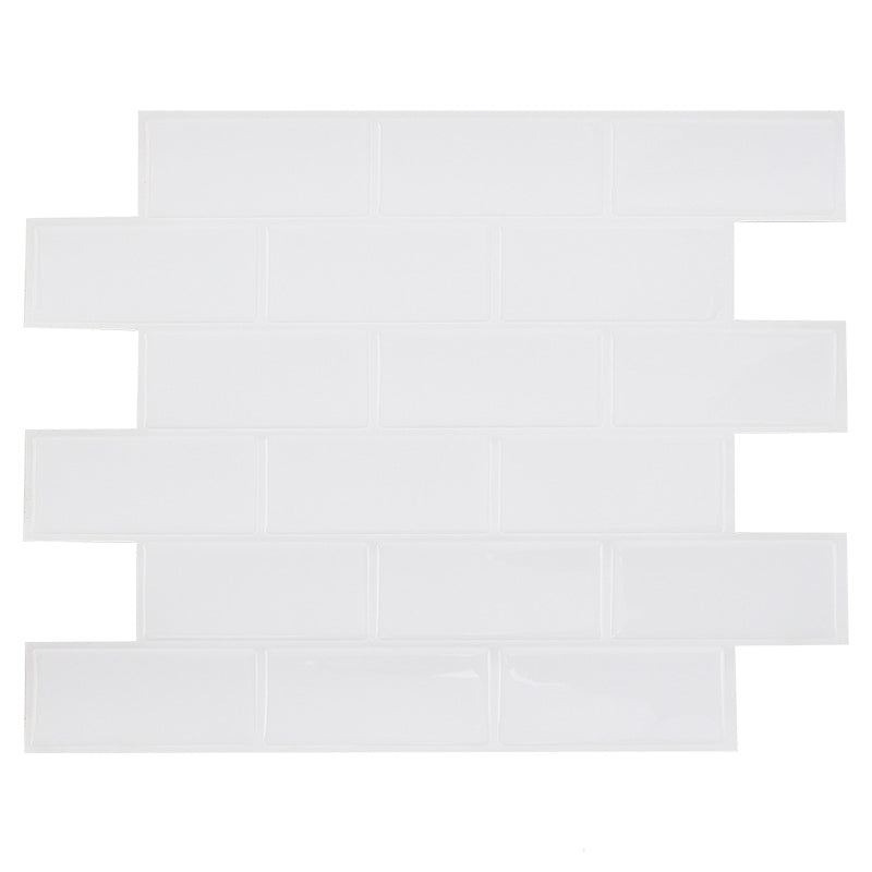 PVC Peel and Stick Tiles Waterproof Peel and Stick Tiles with Square Shape