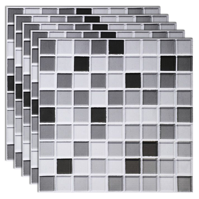 Waterproof Peel & Stick PVC Mosaic Tile Mosaic Tile Wallpaper