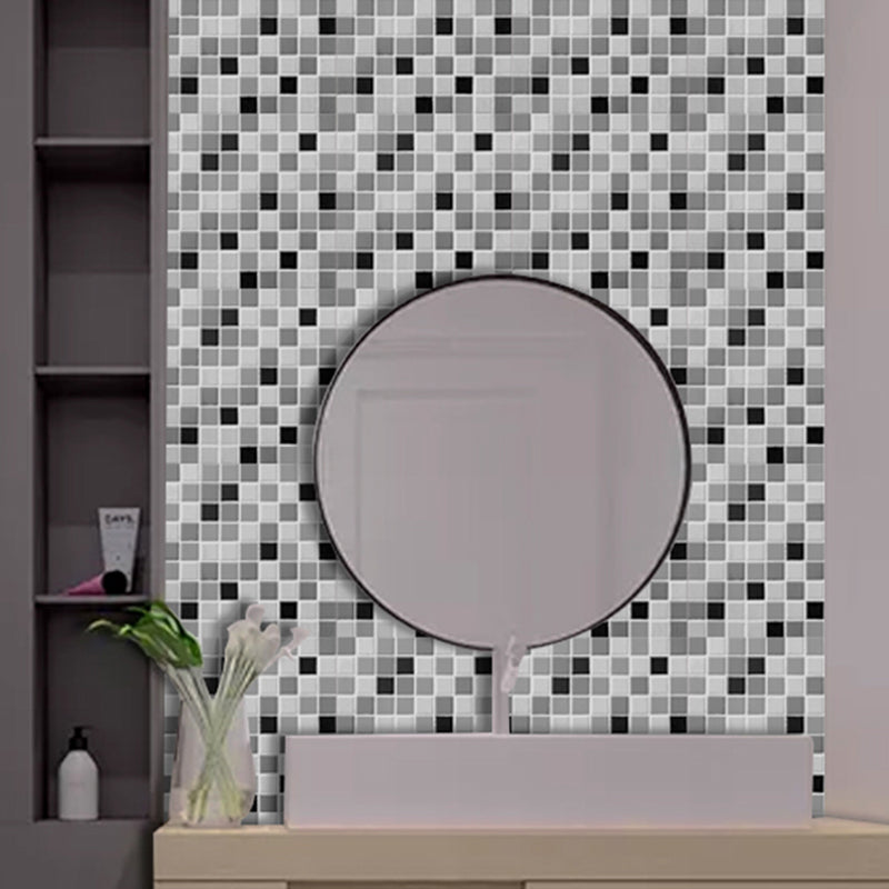 Waterproof Peel & Stick PVC Mosaic Tile Mosaic Tile Wallpaper