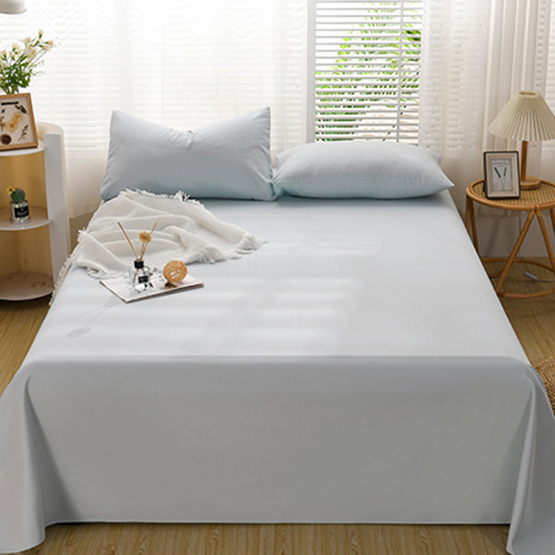 Cotton Bed Sheet Set Solid Color Modern Fitted Sheet for Bedroom