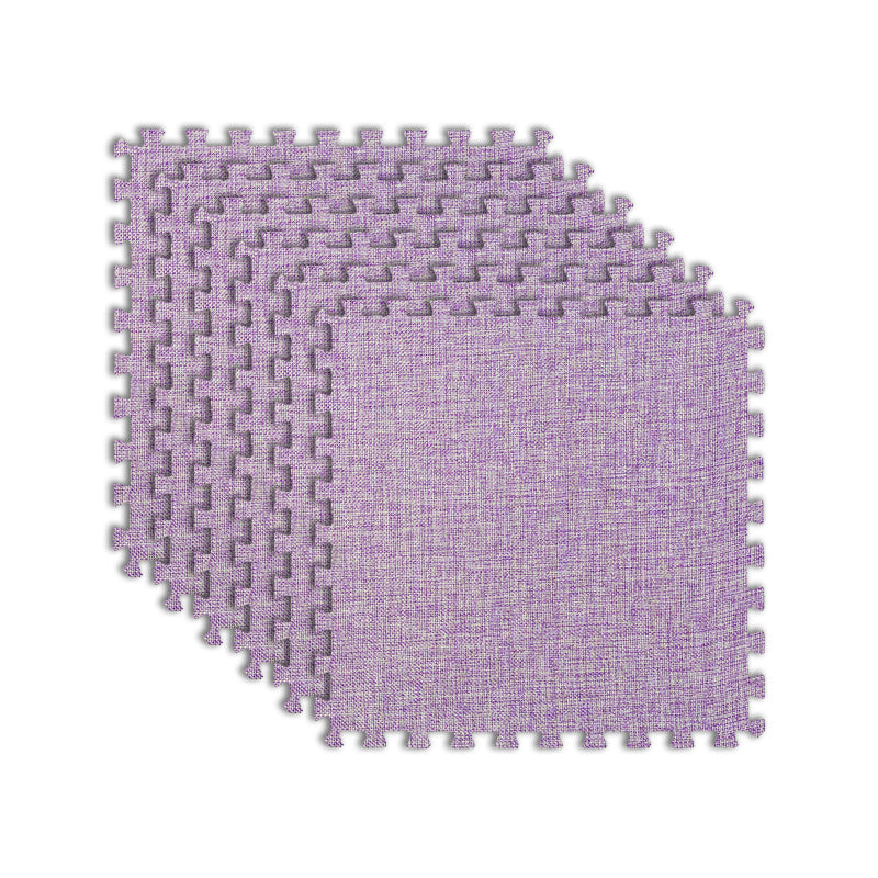 Modern Floor Tile Foam Interlocking Stain Resistant Indoor Floor Carpet Tile
