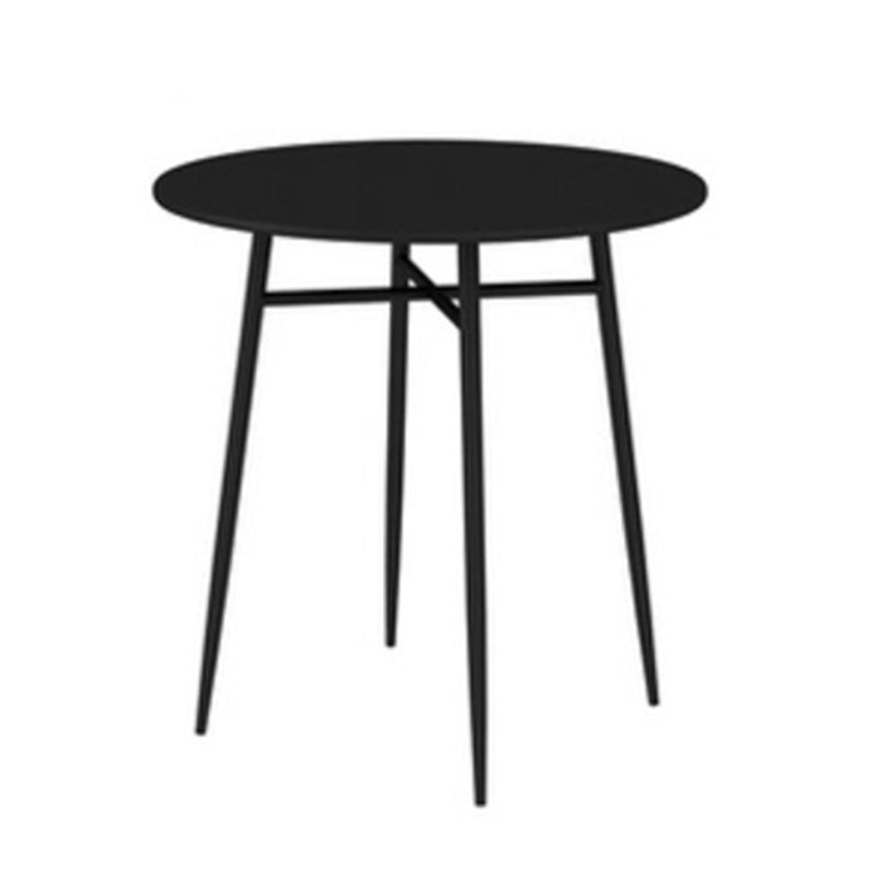 Modern Bistro Dining Table Set 1/3/5 Pcs Metal Patio Dining Table and Chairs