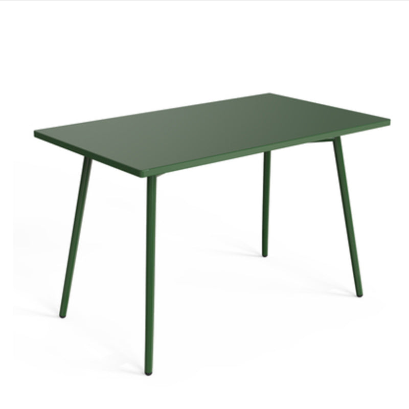 Modern Bistro Dining Table Set 1/3/5 Pcs Metal Patio Dining Table and Chairs