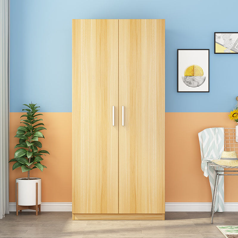 Contemporary Style Wardrobe Closet Wood Combination Armoire for Bedroom