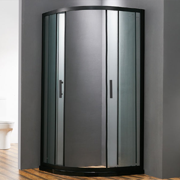 Aluminum Alloy Tempered Glass Shower Door Simple Shower Screen