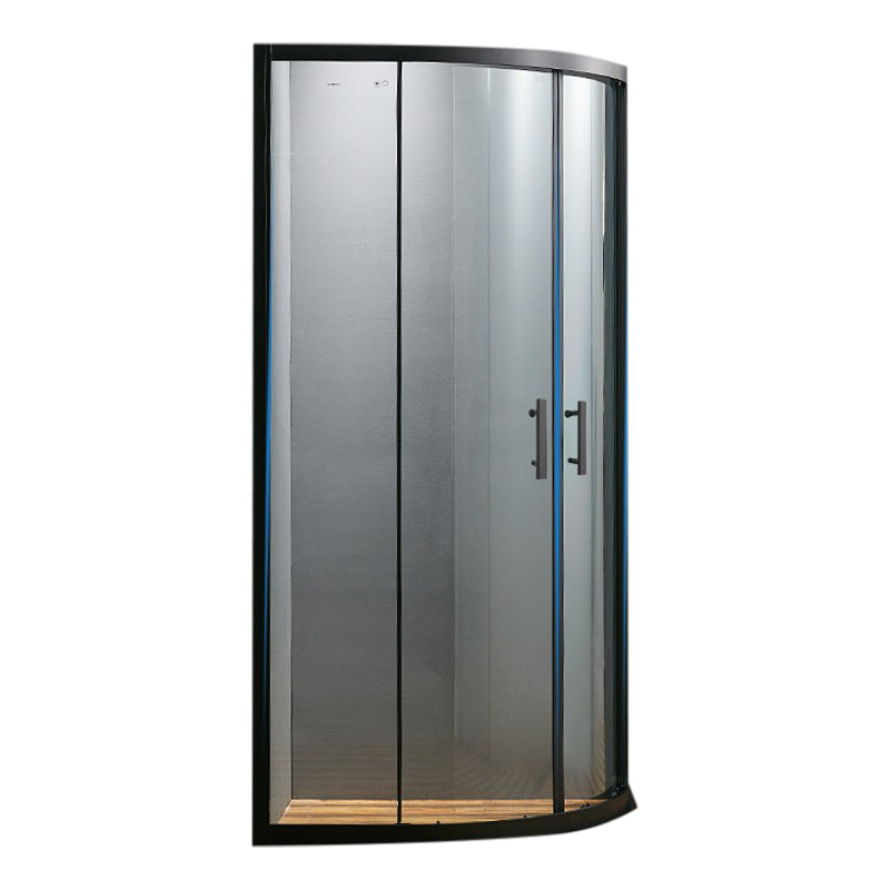 Aluminum Alloy Tempered Glass Shower Door Simple Shower Screen