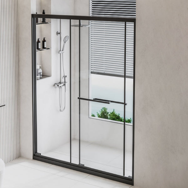 Framed Shower Bath Door Transparent Scratch Resistant Shower Door