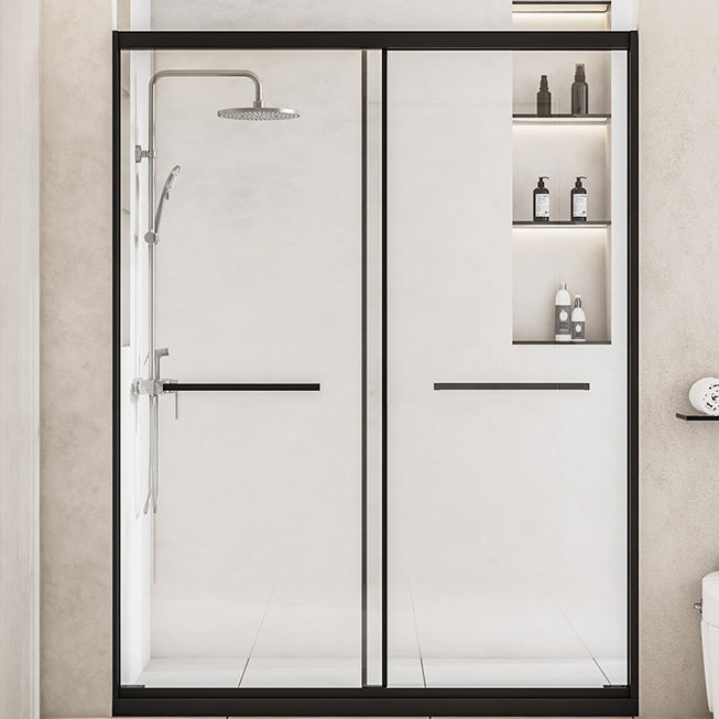 Framed Shower Bath Door Transparent Scratch Resistant Shower Door