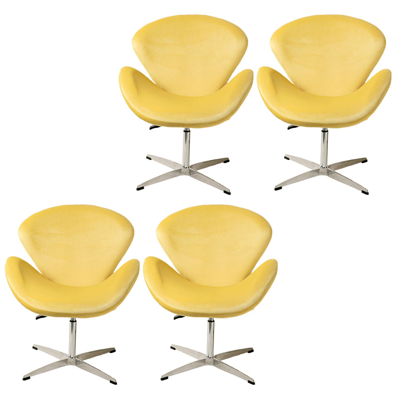 Modern Armless Office Chair No Distressing No Wheels Ergonomic Desk Chair