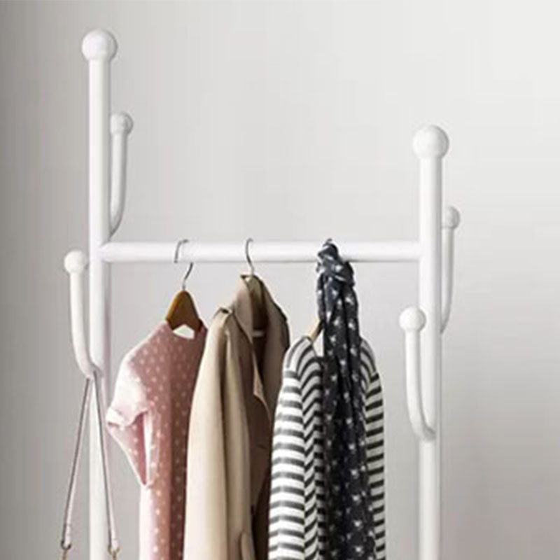 Metal Entry Hall Tree Light Luxury Coat Hanger for Hallway , 67.71" H