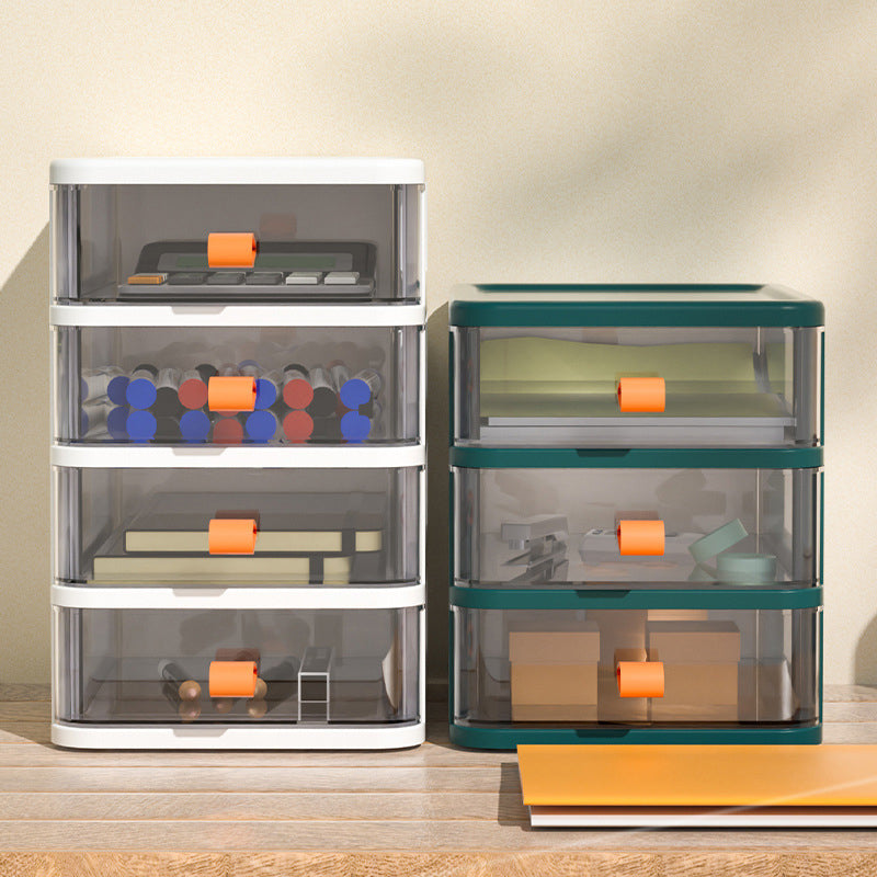 Contemporary Cabinet Acrylic Drawers Filing Cabinet for Home Office