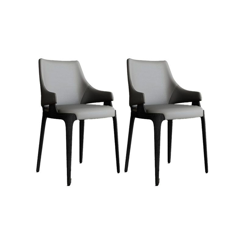Dining Room Upholstered Side Chair Industrial Parsons Armless Chair