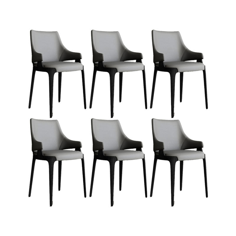 Dining Room Upholstered Side Chair Industrial Parsons Armless Chair