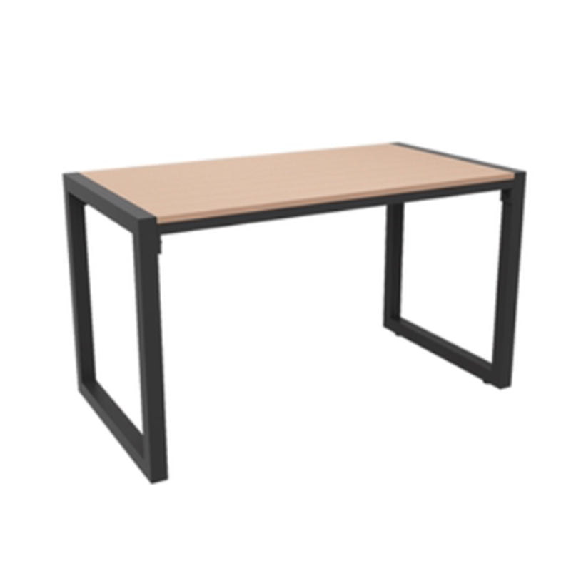 Modern Style Wood Patio Dining Table 1/2/3/5/7 Pcs Brown Dining Set