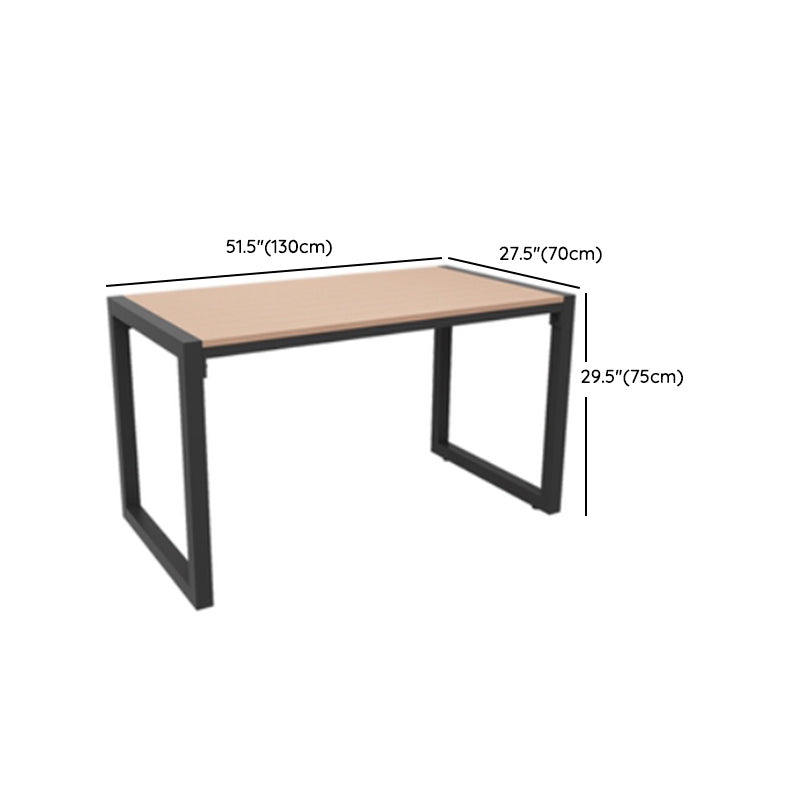 Modern Style Wood Patio Dining Table 1/2/3/5/7 Pcs Brown Dining Set