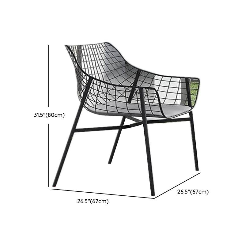 Modern Stone Patio Dining Table 1/3/4/5 Pieces Round Dining Set