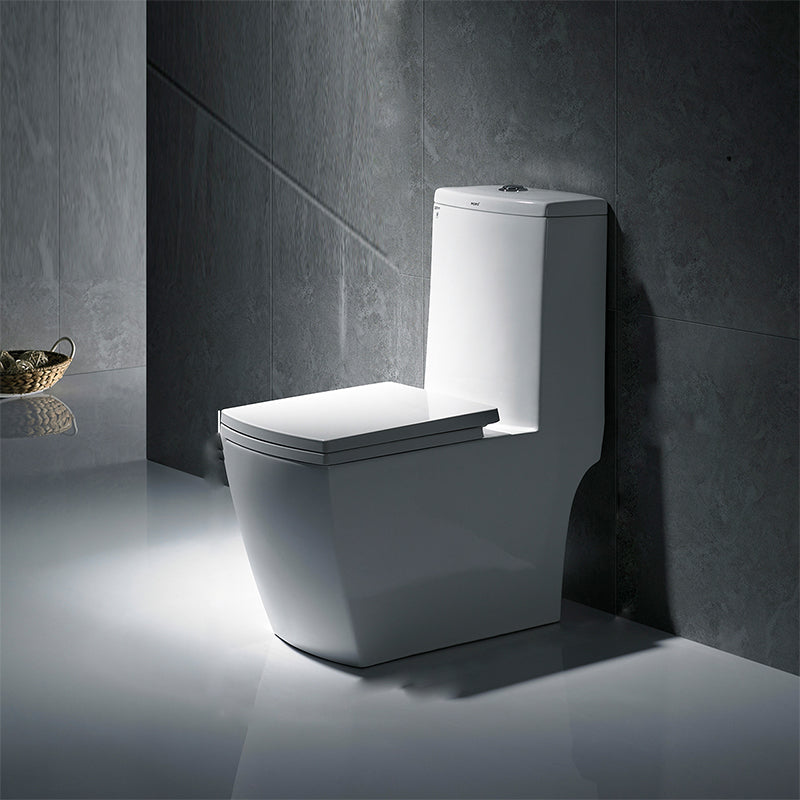 Modern Seat Included Flush Toilet All-In-One White Urine Toilet for Bathroom