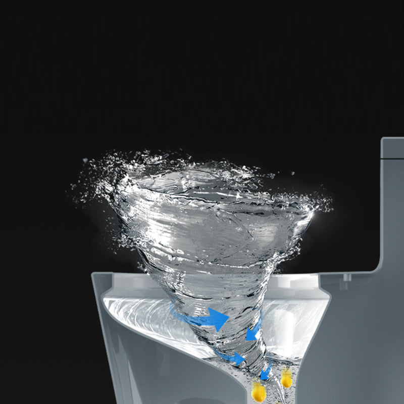Modern Seat Included Flush Toilet All-In-One White Urine Toilet for Bathroom