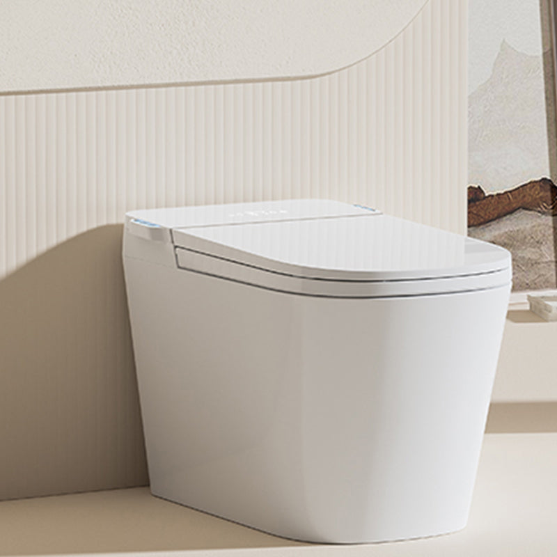 One Piece Toilet Modern Flush Toilet Floor Mounted Siphon Jet Toilet Bowl