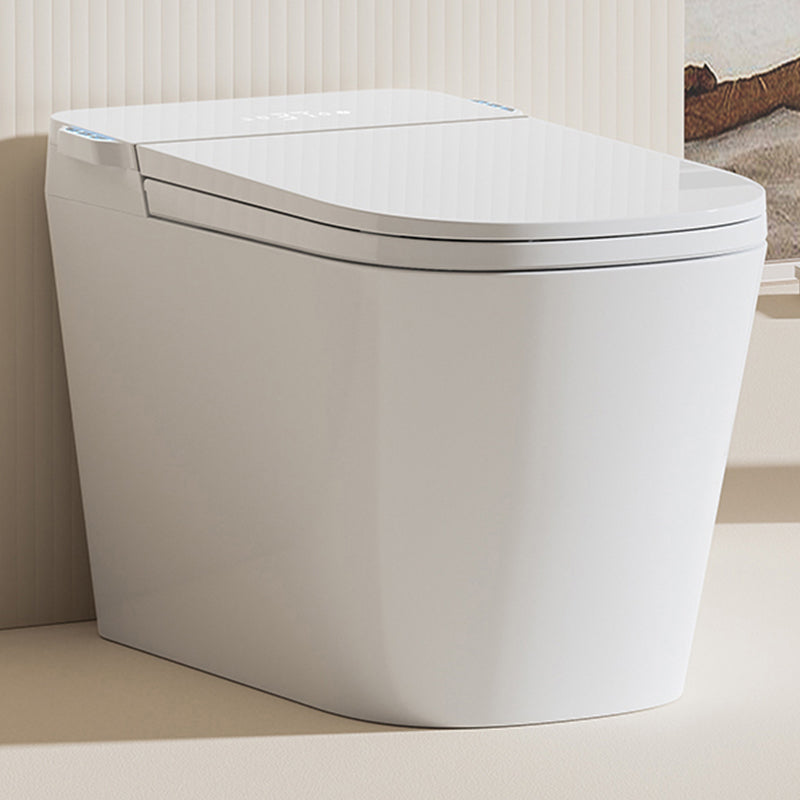One Piece Toilet Modern Flush Toilet Floor Mounted Siphon Jet Toilet Bowl