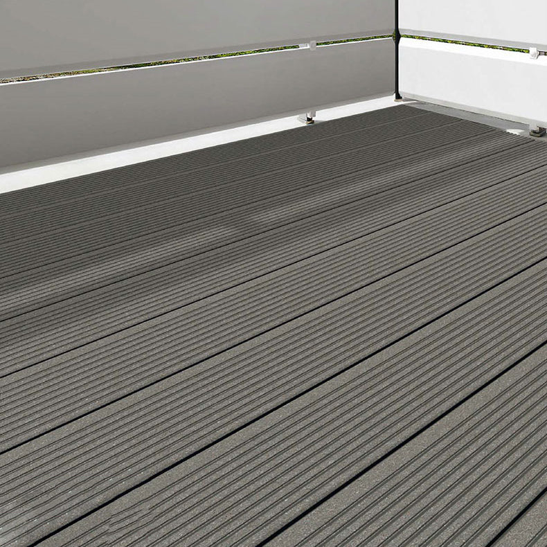 Rectangular Wood Deck Plank Nailed Installation for Outdoor Patio