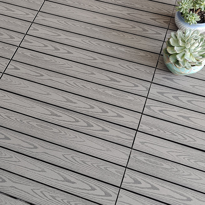 Wooden Deck Plank Outdoor Waterproof Rectangular Outdoor Floor Board
