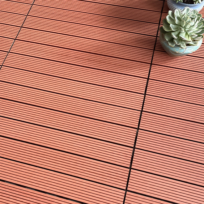 Wooden Deck Plank Outdoor Waterproof Rectangular Outdoor Floor Board