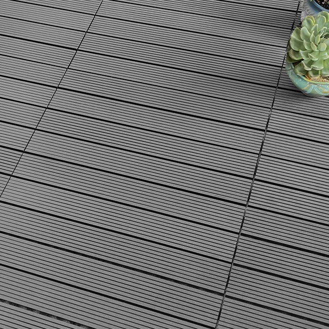 Wooden Deck Plank Outdoor Waterproof Rectangular Outdoor Floor Board