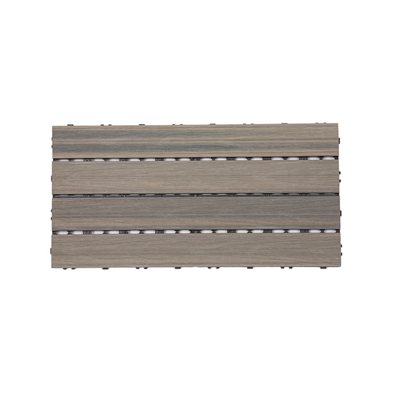 Modern Floor Board Outdoor Waterproof Rectangular Wooden Decking Tiles