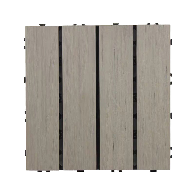 Modern Floor Board Outdoor Waterproof Rectangular Wooden Decking Tiles